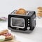 Rise By Dash Metal Black 2 slot Toaster 7.9 in. H X 12.2 in. W X 9.5 in. D RCVT200GBBK02 - alternate 8